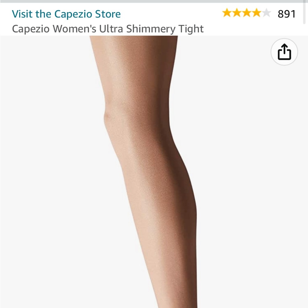 Ultra Shimmery Capezio Tight